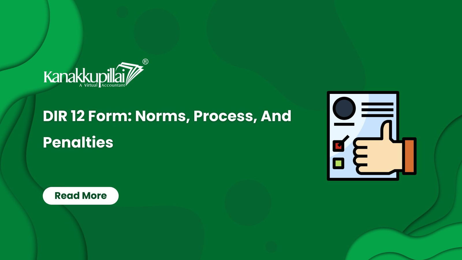 DIR 12 Form: Norms, Process, And Penalties